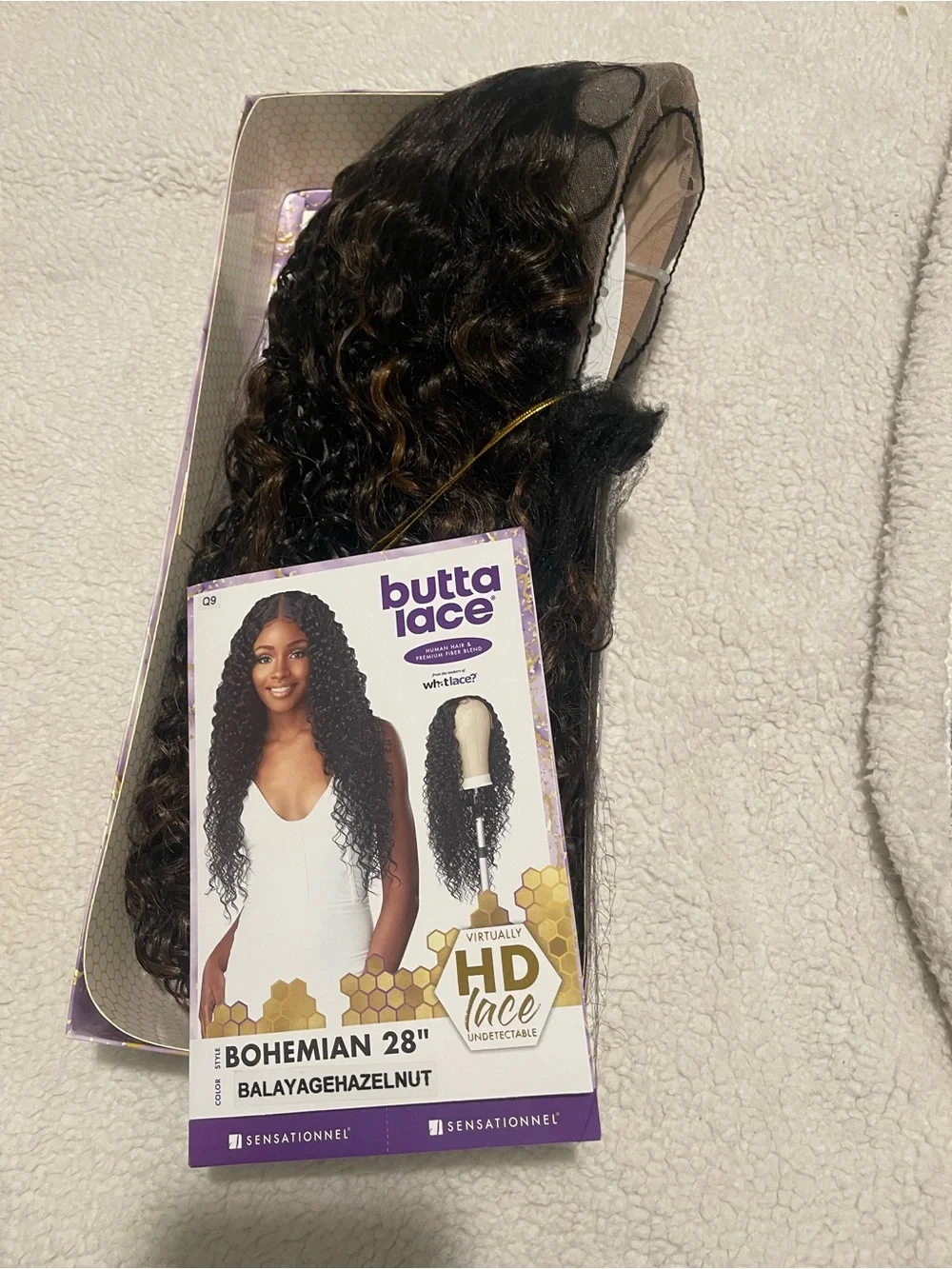 SensatioNnel Butta Lace HD Lace Wig - Purple